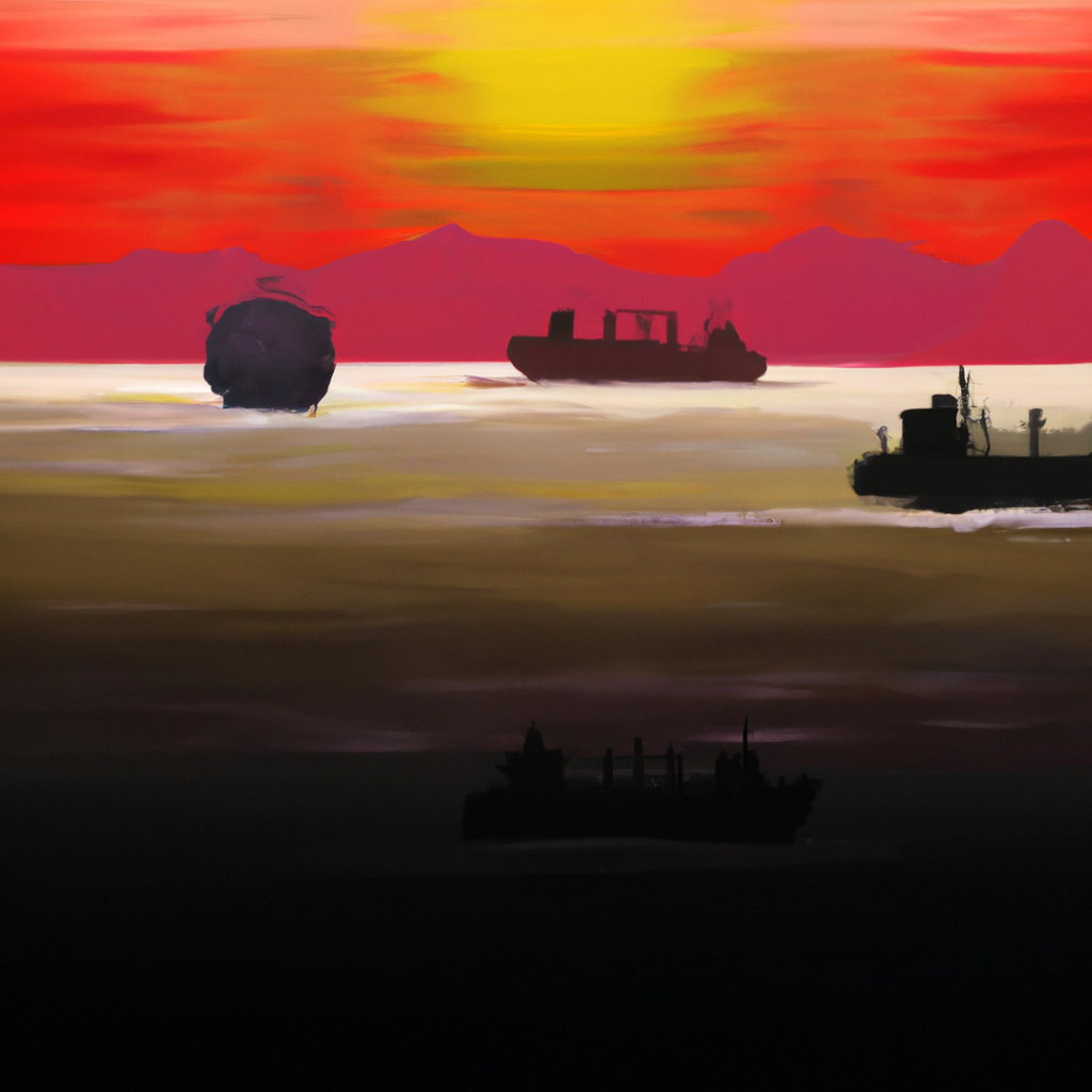 Illustration du détroit d'Ormuz et des tensions sur l'énergie mondiale